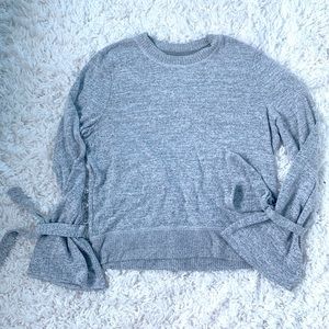 Abercrombie & Fitch Sweater w/ Tie Sleeves